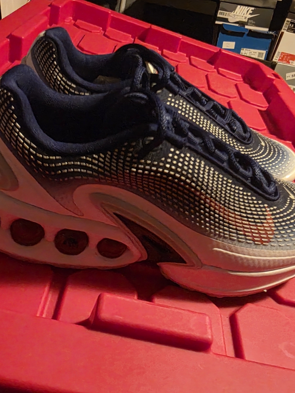 Mens Airmax Dn Red White And Blue
